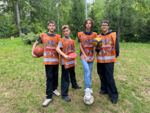  ТиН-лига в деле: спортивная поддержка лагеря! 